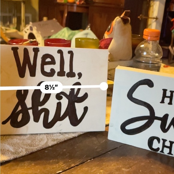 Black and White Bathroom Humor Wall Art Bundle of 4 - Picture 11 of 13